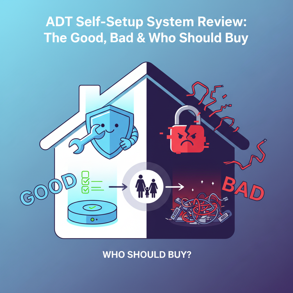 ADT Self-Setup System Review: The Good, Bad & Who Should Buy