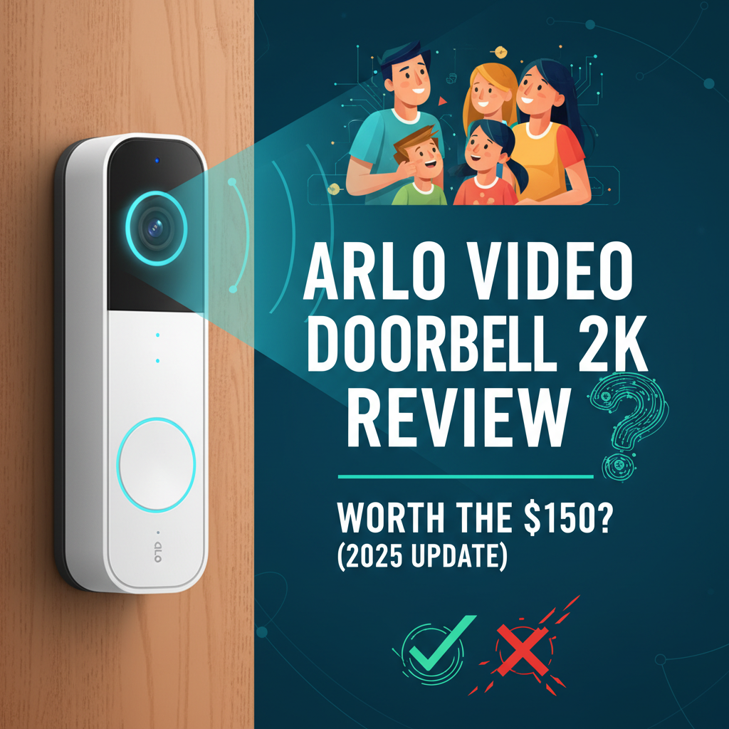 Arlo Video Doorbell 2K Review: Worth the $150? (2025 Update)