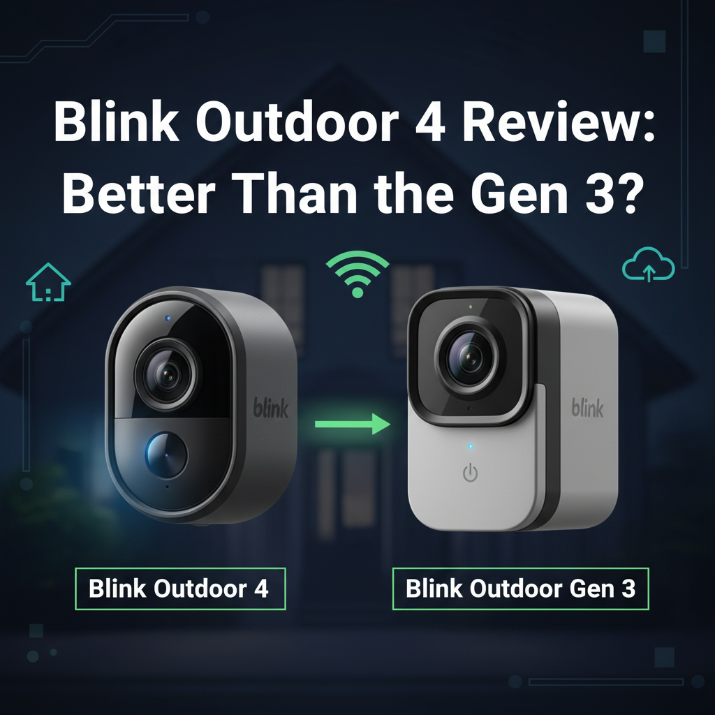 Blink Outdoor 4 Review: Better Than the Gen 3?