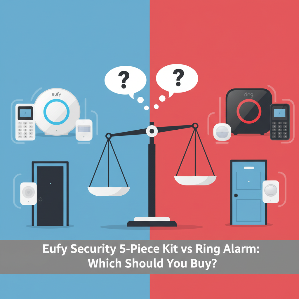 Eufy Security 5-Piece Kit vs Ring Alarm: Which Should You Buy?