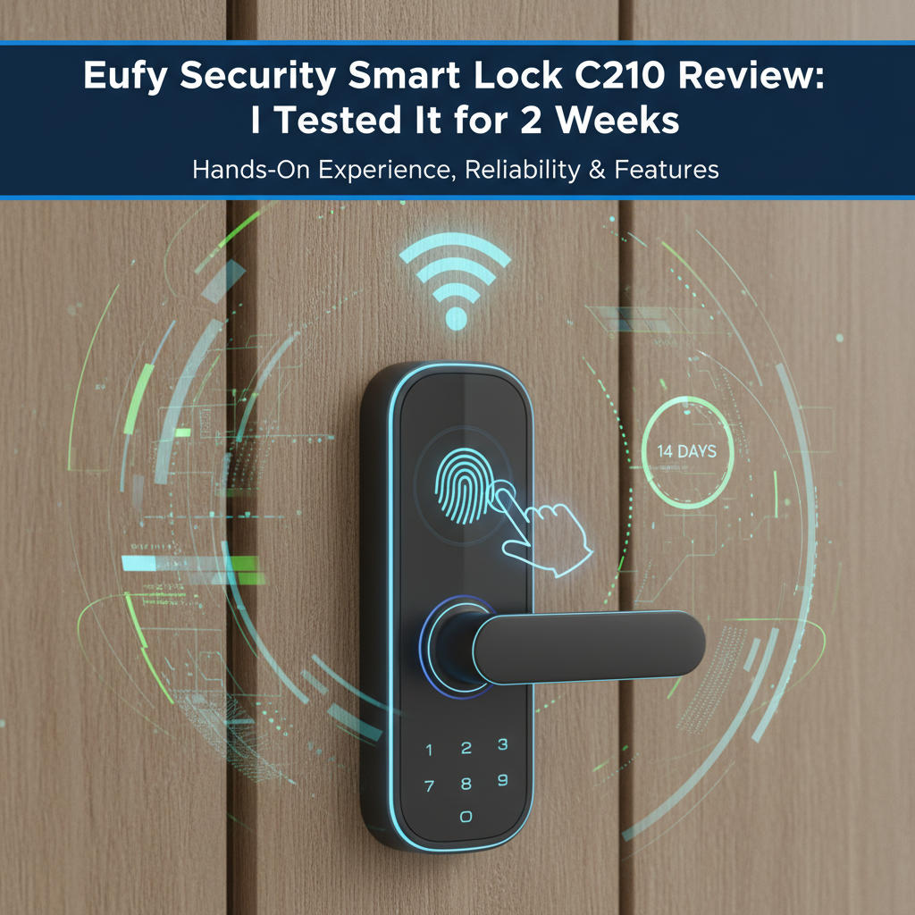 Eufy Security Smart Lock C210 Review: I Tested It for 2 Weeks