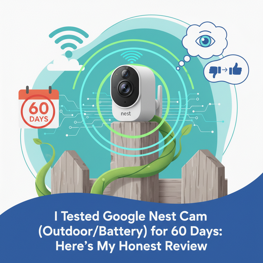 I Tested Google Nest Cam (Outdoor/Battery) for 60 Days: Here's My Honest Review