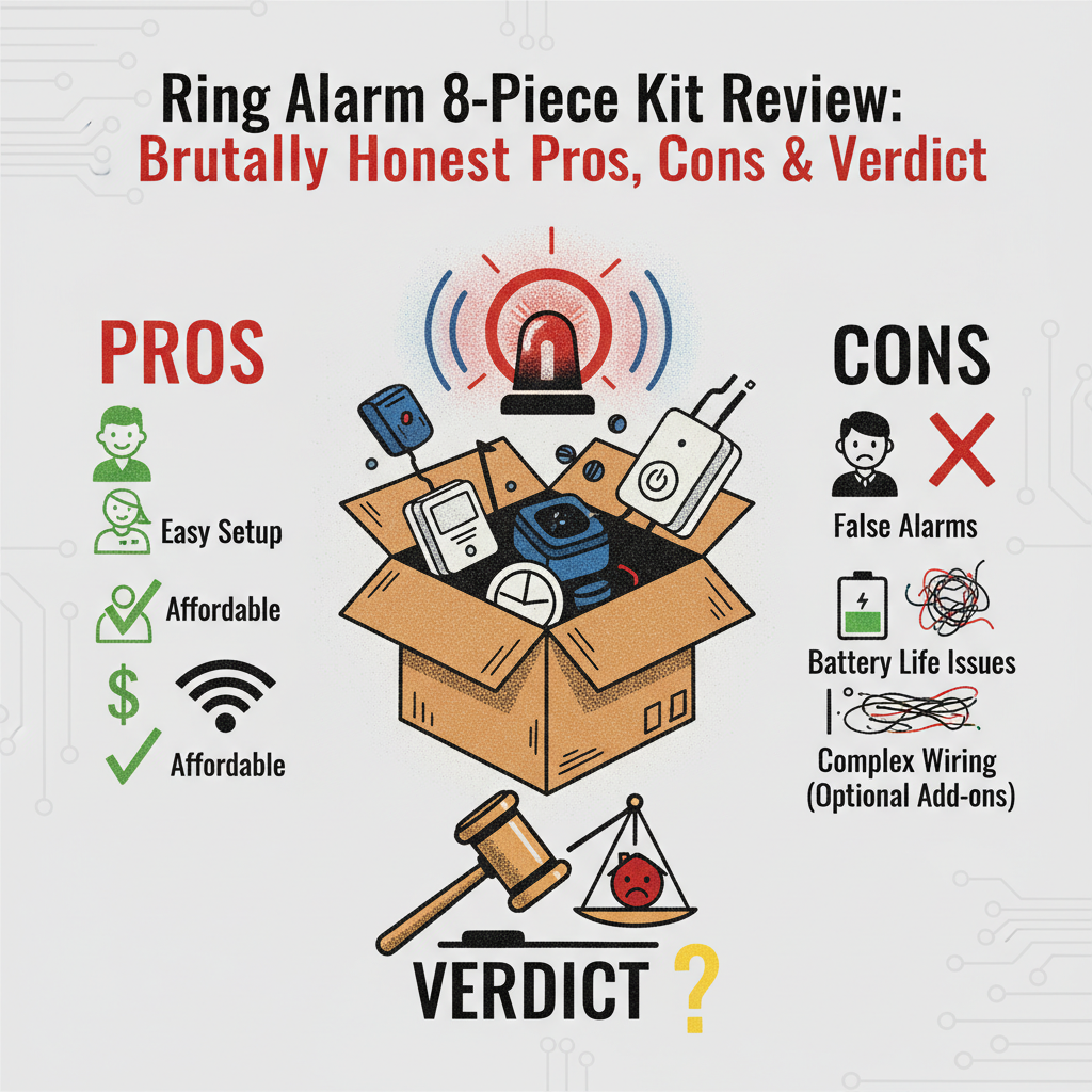 Ring Alarm 8-Piece Kit Review: Brutally Honest Pros, Cons & Verdict