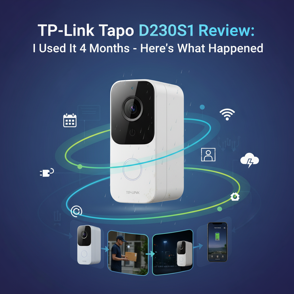 TP-Link Tapo D230S1 Review: I Used It 4 Months - Here's What Happened