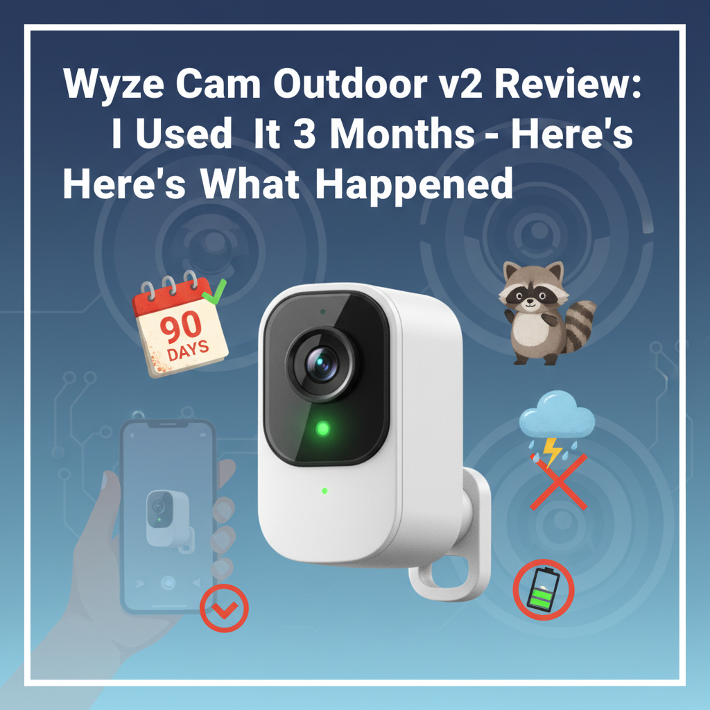 Wyze Cam Outdoor v2 Review: I Used It 3 Months - Here's What Happened